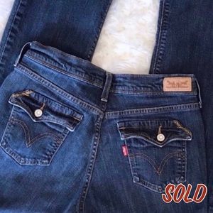 Levi’s 515 Boot Cut Size 4 Women’s Blue Jeans